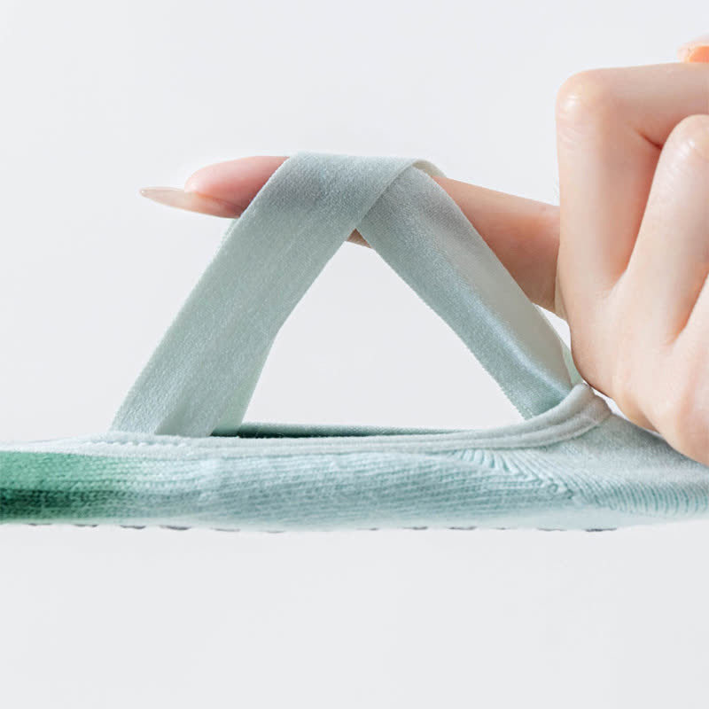 Calzini da yoga antiscivolo Olivenorma Gradient a cinque dita per donna – Calzini traspiranti con separazione delle dita, grip per pilates e barre con suola in silicone, calzini fitness traspiranti - image 18