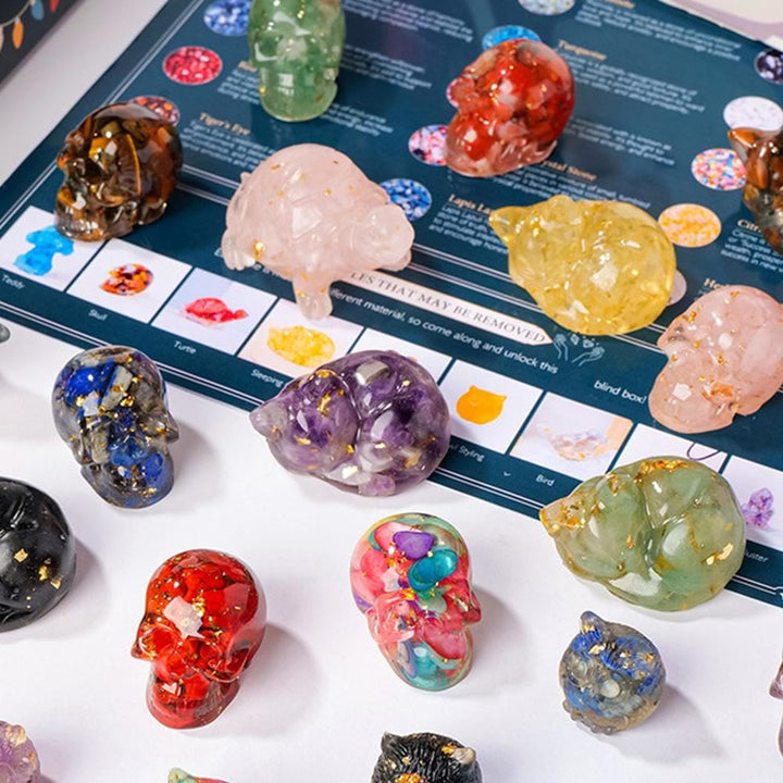 Calendario dell'Avvento in cristallo Olivenorma Green Resin Mystery Box 2025 - image 5