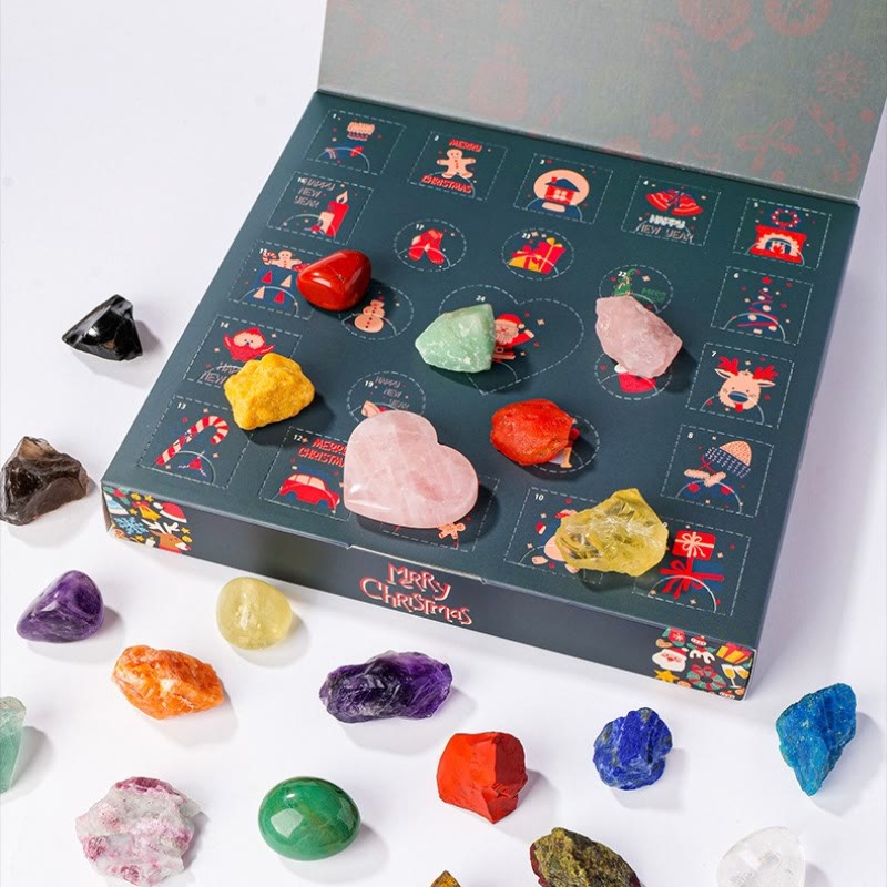 Calendario dell'Avvento in cristallo Olivenorma Green Resin Mystery Box 2025 - image 6