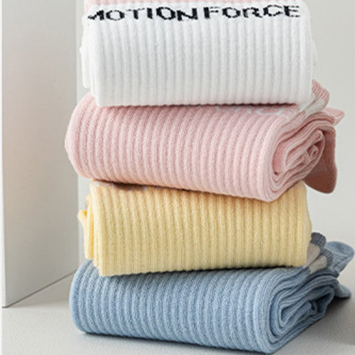 Calzini da yoga Olivenorma traspiranti a cinque dita con grip antiscivolo in silicone a metà polpaccio - image 18