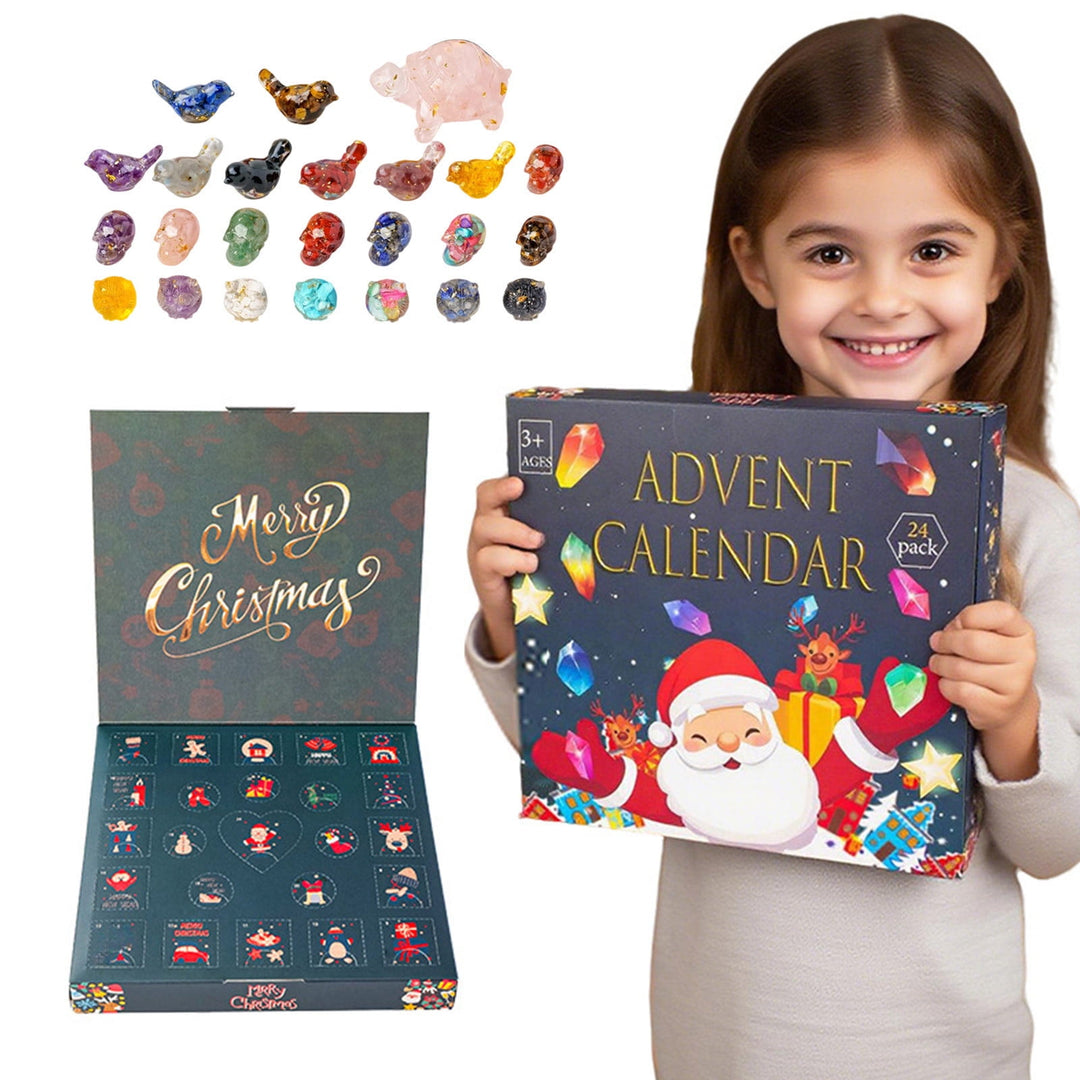 Calendario dell'Avvento in cristallo Olivenorma Green Resin Mystery Box 2025 - image 0