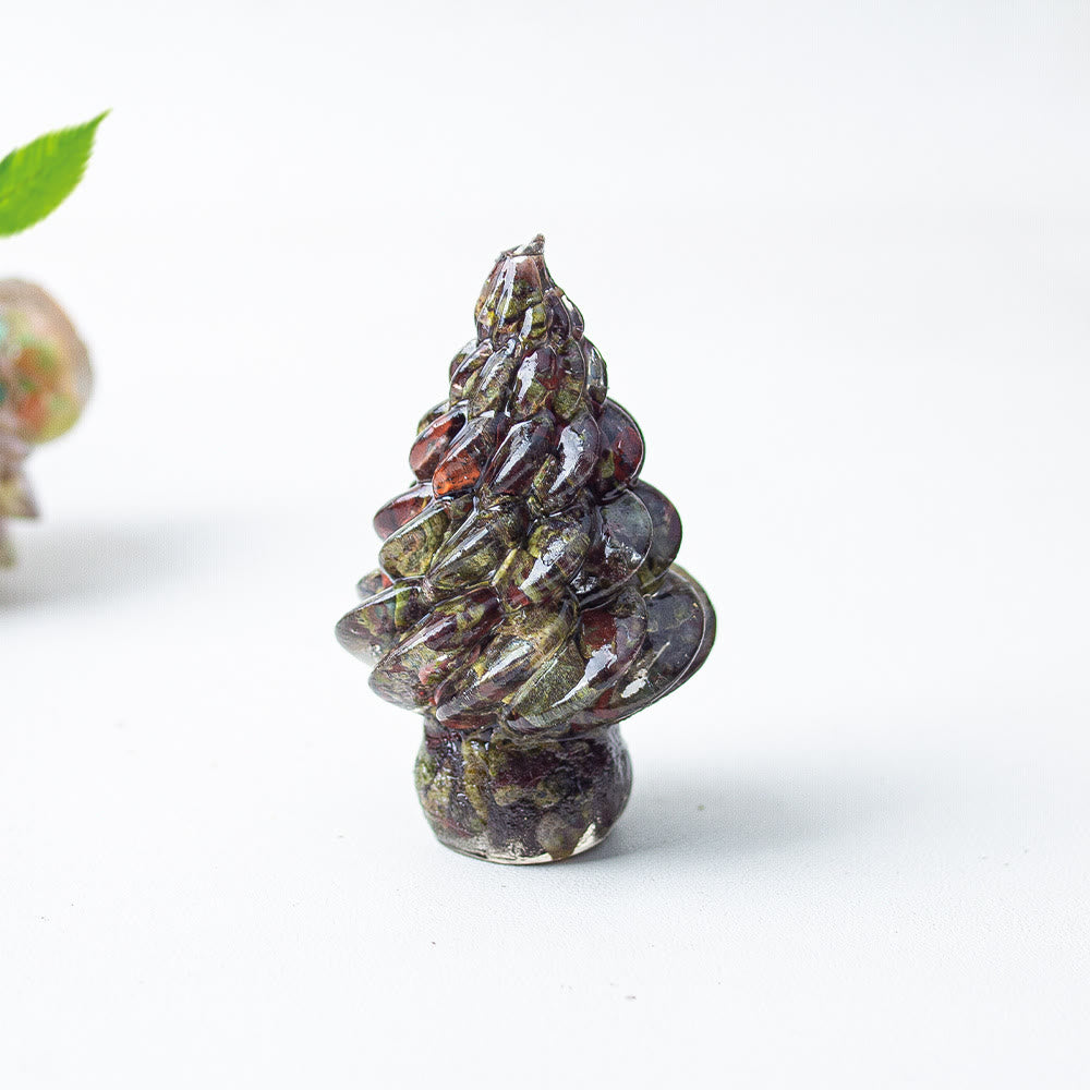 Decorazione natalizia in cristallo per albero di Natale Olivenorma - Pietra del sangue di drago - image 43