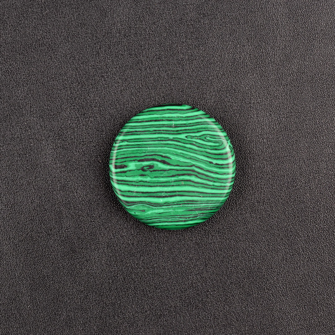 Decorazione in pietra preziosa naturale curativa rotonda Olivenorma - Malachite - image 44