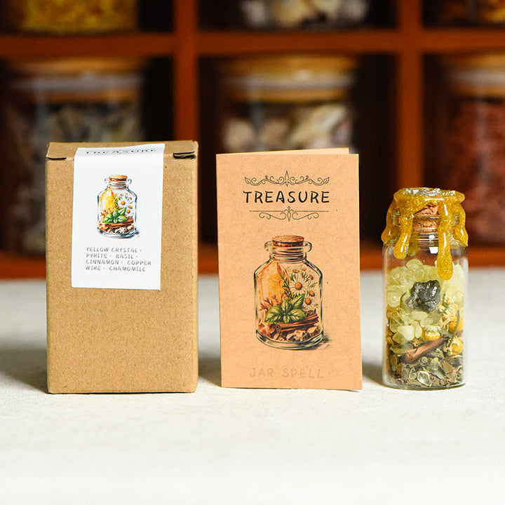 Decorazione con pietre preziose per bottiglia dei desideri curativa in pietra naturale Olivenorma - TESORO - image 9