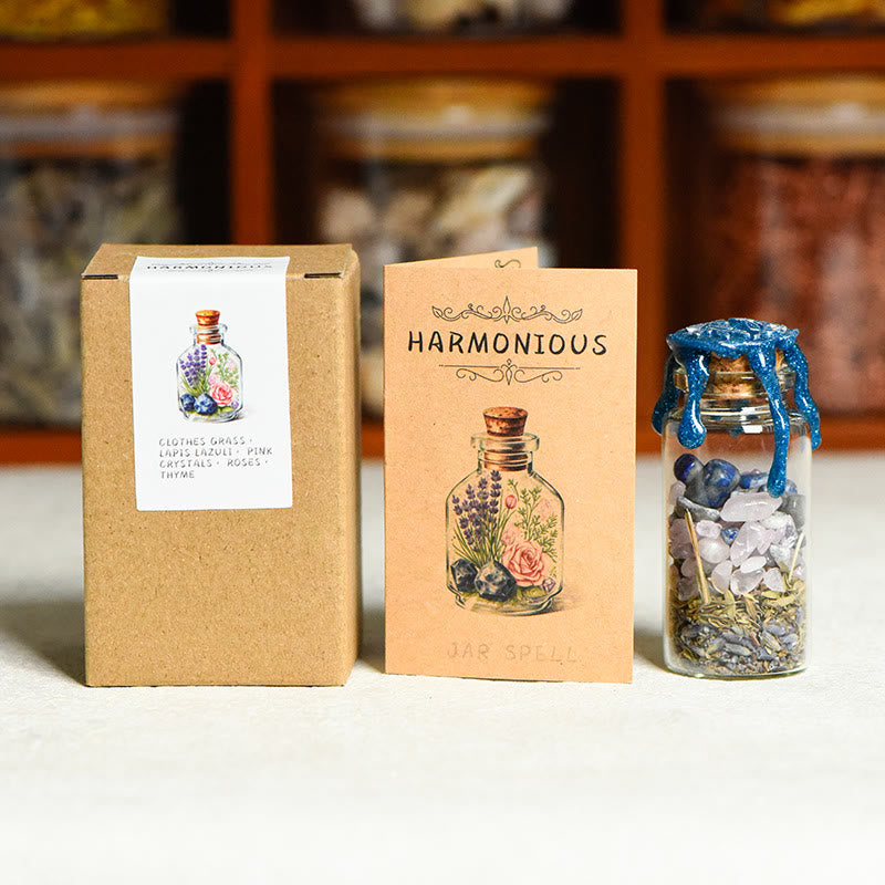 Decorazione con pietre preziose per bottiglia dei desideri curativa in pietra naturale Olivenorma - ARMONIOSO - image 2