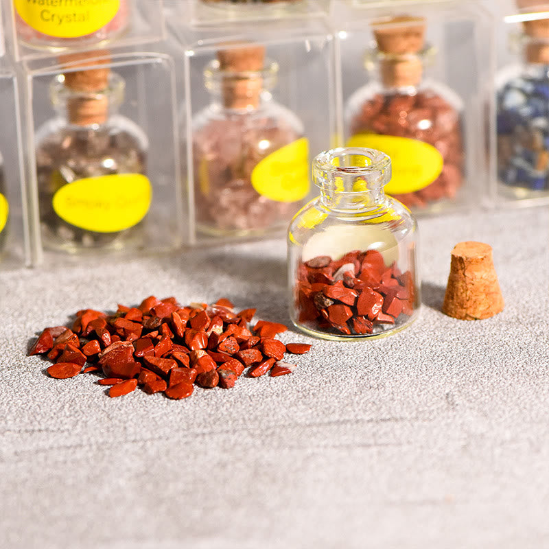 Decorazione con pietra preziosa in cristallo naturale Olivenorma per bottiglia dei desideri - image 48