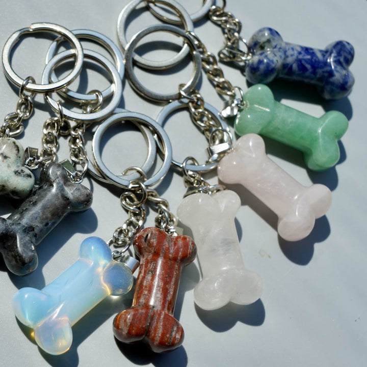 Portachiavi a forma di osso di cane in pietra naturale Olivenorma - image 21