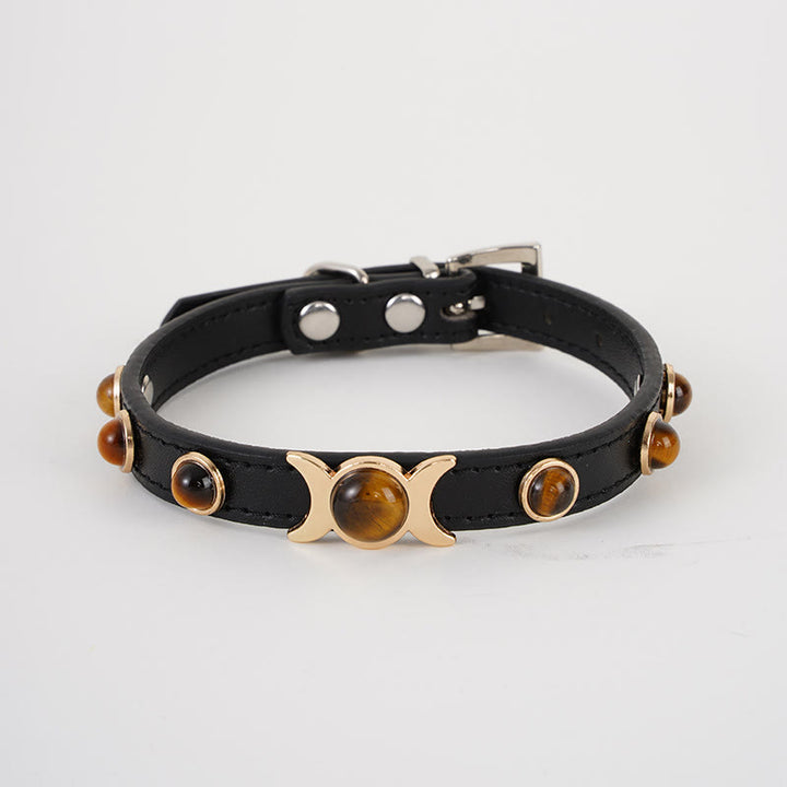 Olivenorma Premium Tiger Eye Collare per animali domestici - image 1