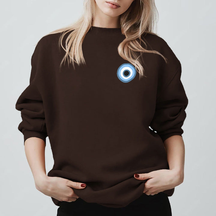 Felpa unisex Olivenorma Blue Evil Eye - image 12