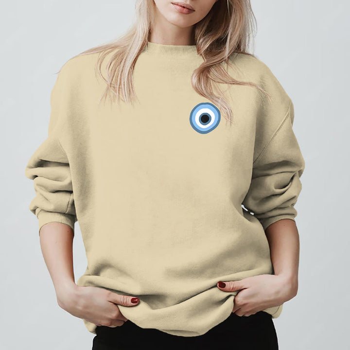 Felpa unisex Olivenorma Blue Evil Eye - image 15