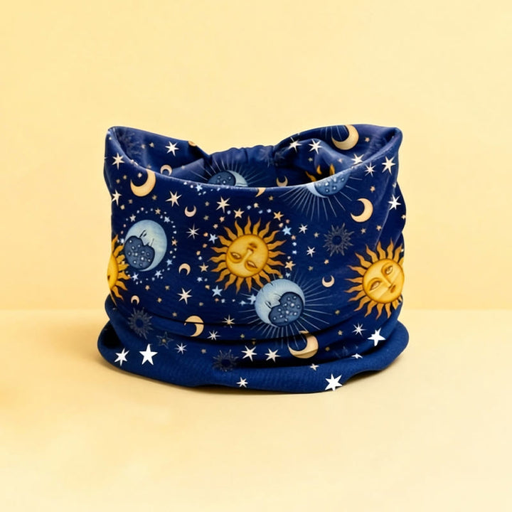 Fascia per yoga regolabile con stampa Boho Sole e Luna Olivenorma - 1 - image 0