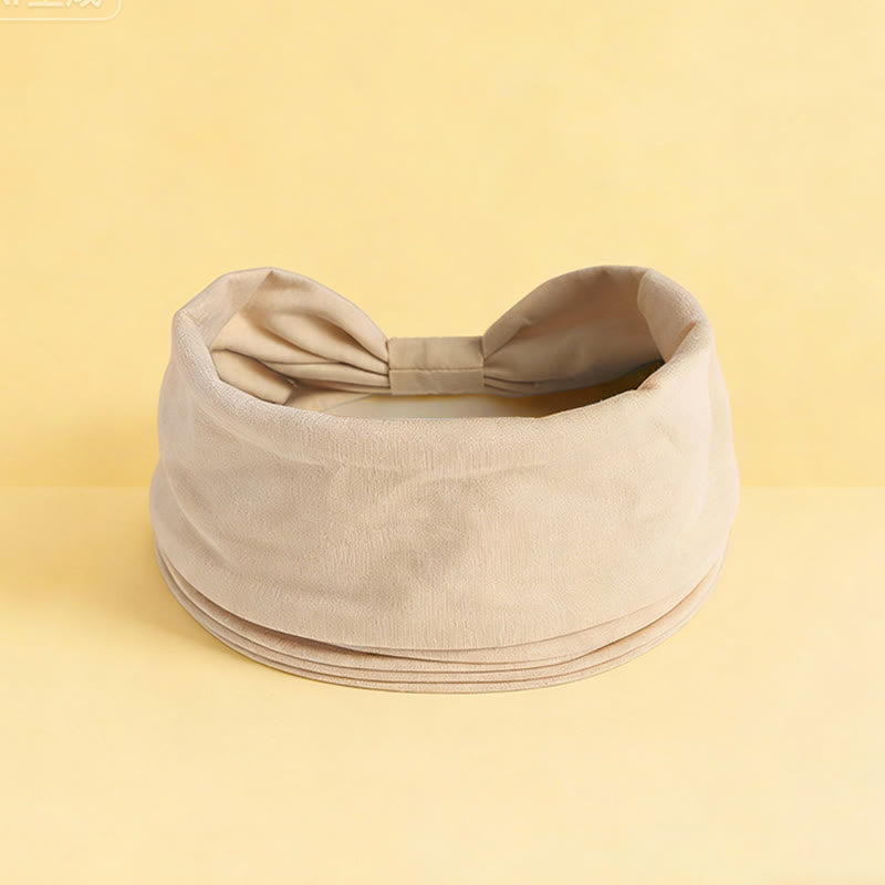 Fascia per yoga sportiva elastica ampia e solida Olivenorma Boho - Cachi - image 16