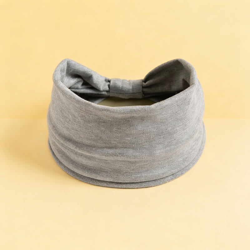 Fascia per yoga sportiva elastica ampia e solida Olivenorma Boho - Mix grigio chiaro - image 18