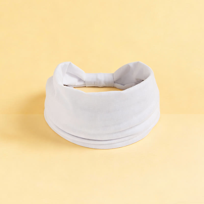 Fascia per yoga sportiva elastica ampia e solida Olivenorma Boho - Bianco - image 9