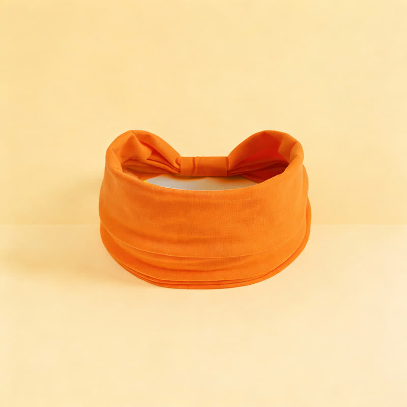 Fascia per yoga sportiva elastica ampia e solida Olivenorma Boho - Arancia - image 17