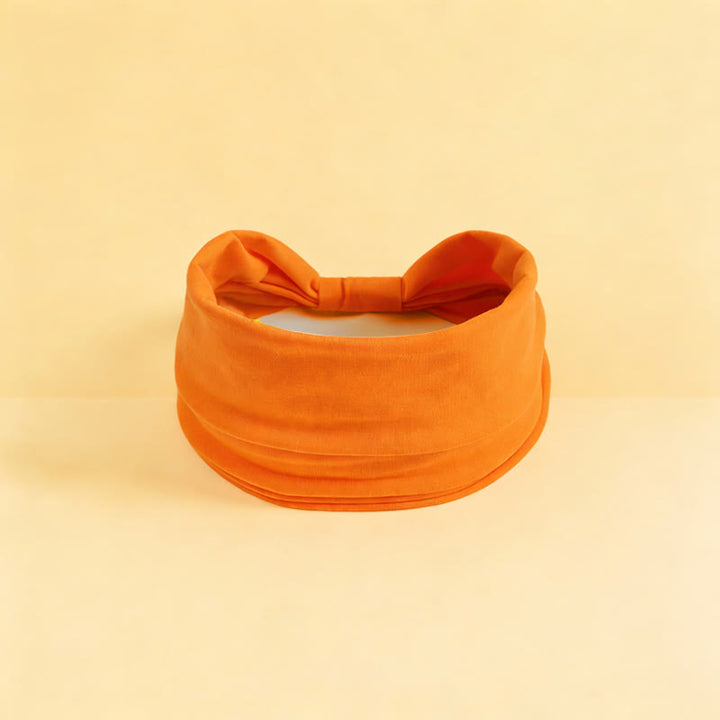 Fascia per yoga sportiva elastica ampia e solida Olivenorma Boho - Arancia - image 17