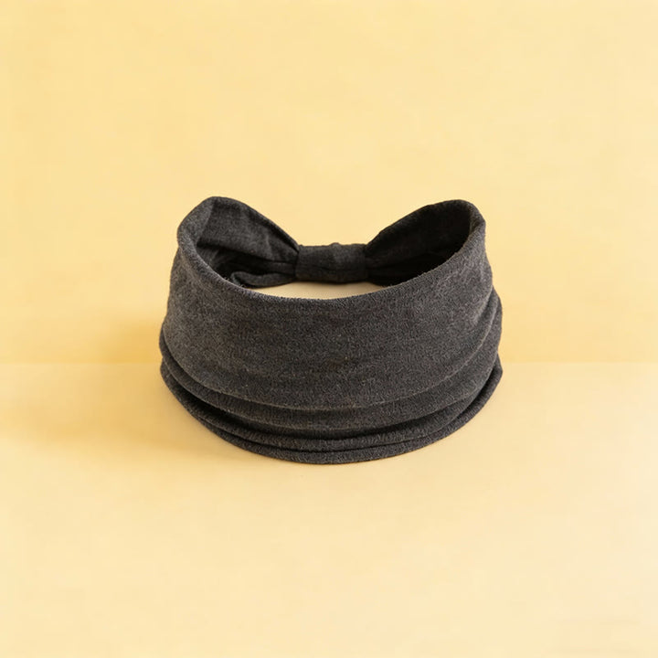 Fascia per yoga sportiva elastica ampia e solida Olivenorma Boho - Mix grigio scuro - image 14