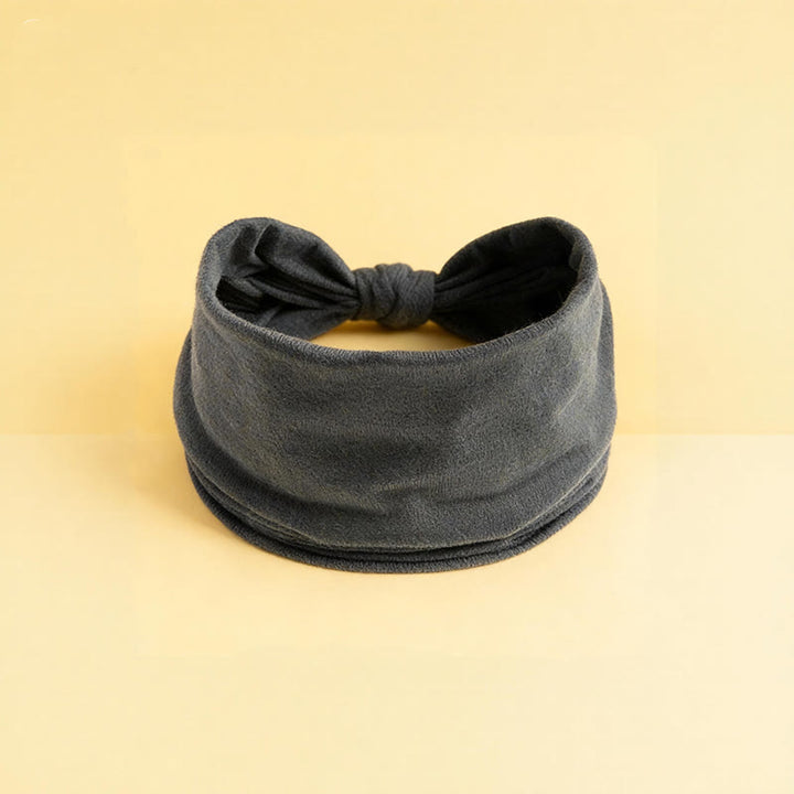 Fascia per yoga sportiva elastica ampia e solida Olivenorma Boho - Grigio scuro - image 8