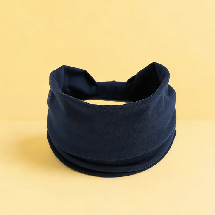 Fascia per yoga sportiva elastica ampia e solida Olivenorma Boho - Marina - image 4