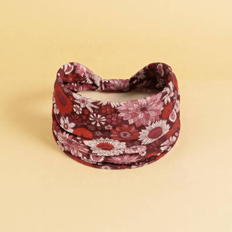 Fascia sportiva regolabile con stampa floreale colorata Boho Olivenorma - 16 - image 17