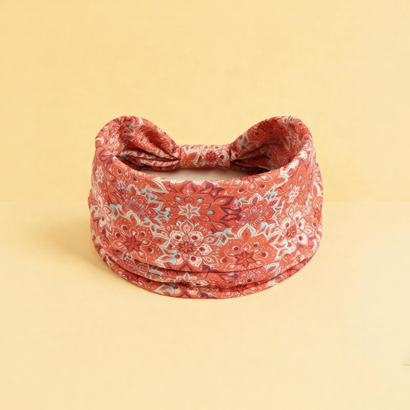 Fascia sportiva regolabile con stampa floreale colorata Boho Olivenorma - 1 - image 0