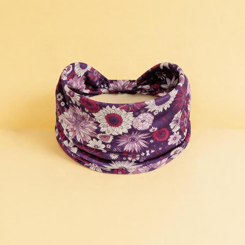 Fascia sportiva regolabile con stampa floreale colorata Boho Olivenorma - 21 - image 22
