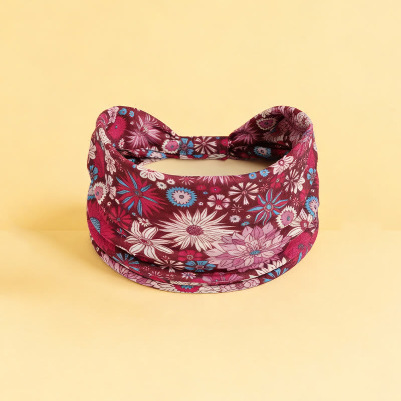 Fascia sportiva regolabile con stampa floreale colorata Boho Olivenorma - 19 - image 20