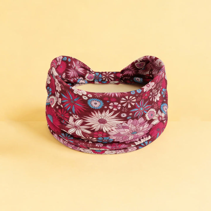 Fascia sportiva regolabile con stampa floreale colorata Boho Olivenorma - 19 - image 20