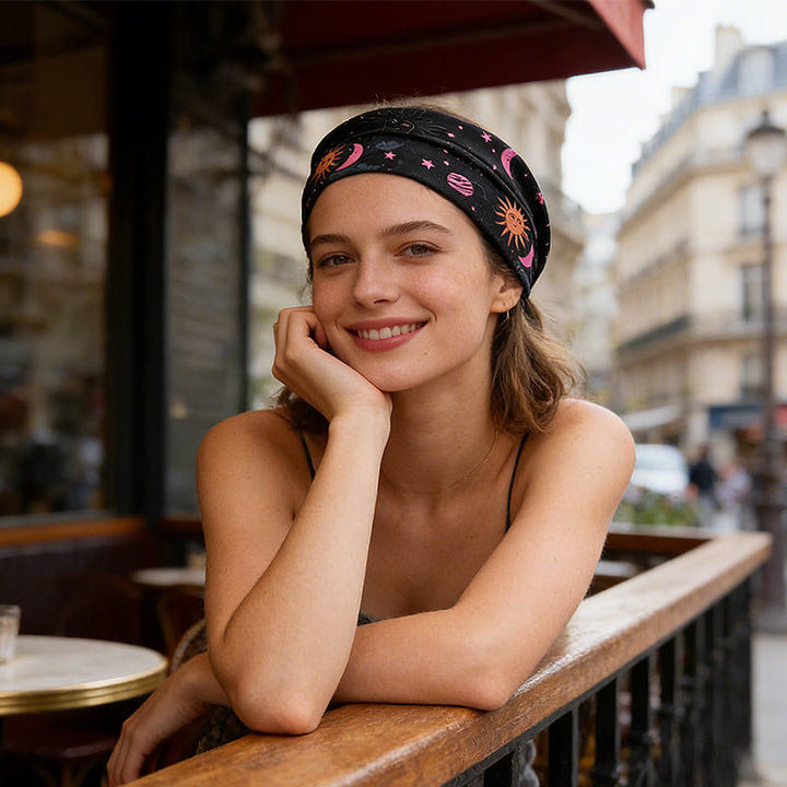 Fascia per yoga regolabile Olivenorma Boho Moon & Star - image 1