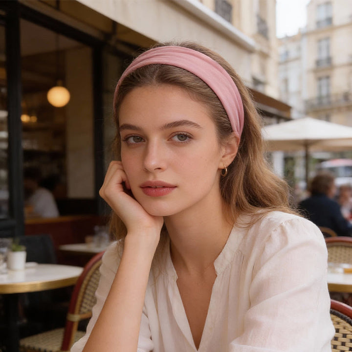 Fascia per yoga sportiva elastica ampia e solida Olivenorma Boho - image 1