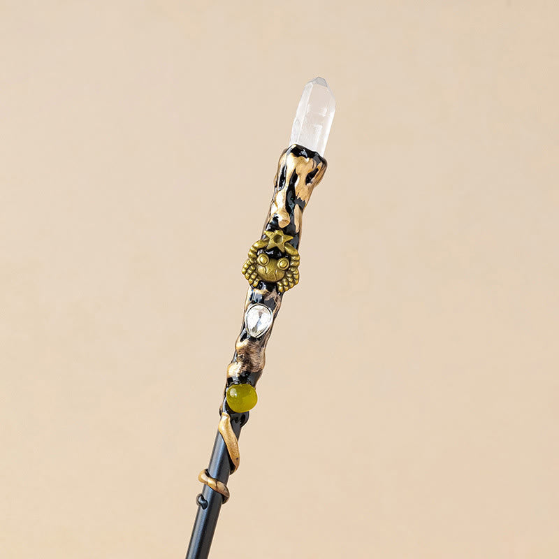 Bacchette magiche di cristallo trasparente naturale Olivenorma con 12 costellazioni - Cancro - image 4