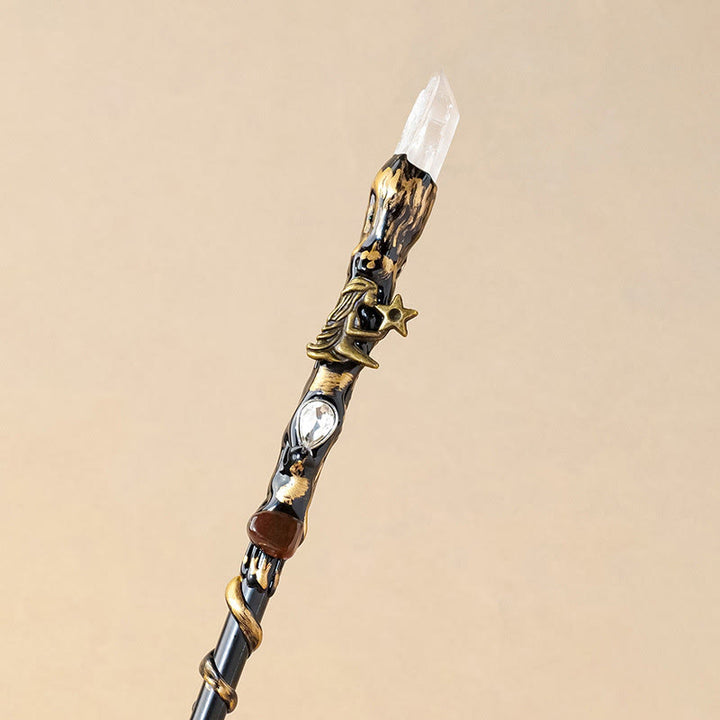 Bacchette magiche di cristallo trasparente naturale Olivenorma con 12 costellazioni - Vergine - image 6