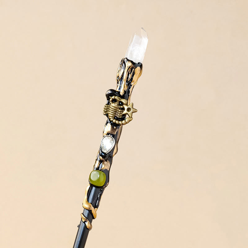 Bacchette magiche di cristallo trasparente naturale Olivenorma con 12 costellazioni - Scorpione - image 8