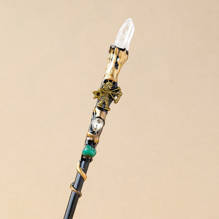 Bacchette magiche di cristallo trasparente naturale Olivenorma con 12 costellazioni - Sagittario - image 9