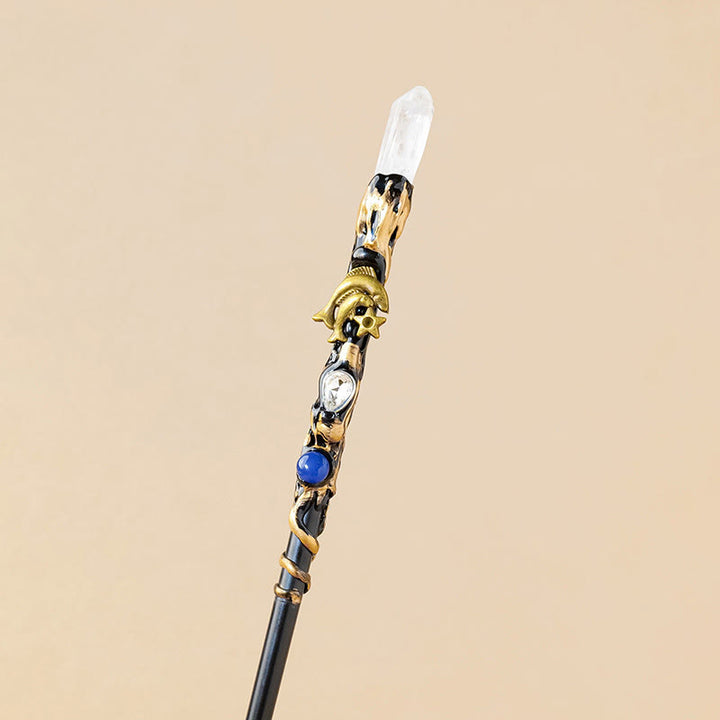 Bacchette magiche di cristallo trasparente naturale Olivenorma con 12 costellazioni - Pesci - image 12