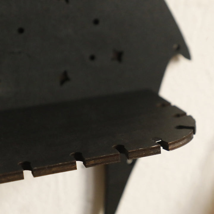 Mensola in legno di cristallo a forma di drago gotico Olivenorma - image 4