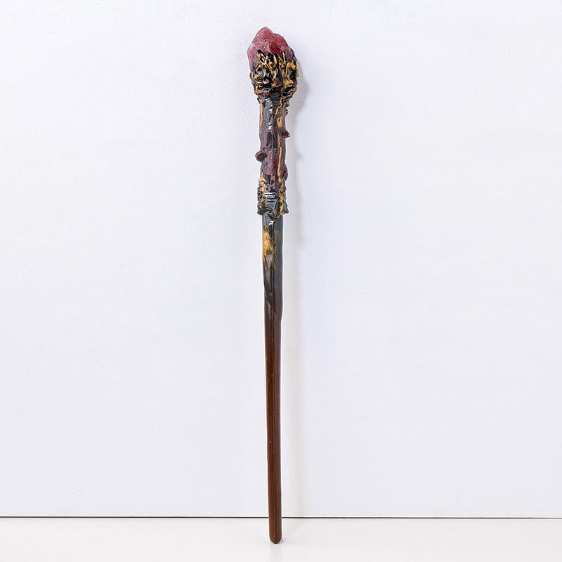 Bacchette magiche di cristallo con pietre preziose naturali Olivenorma - Quarzo fragola - Pietra grezza - image 5