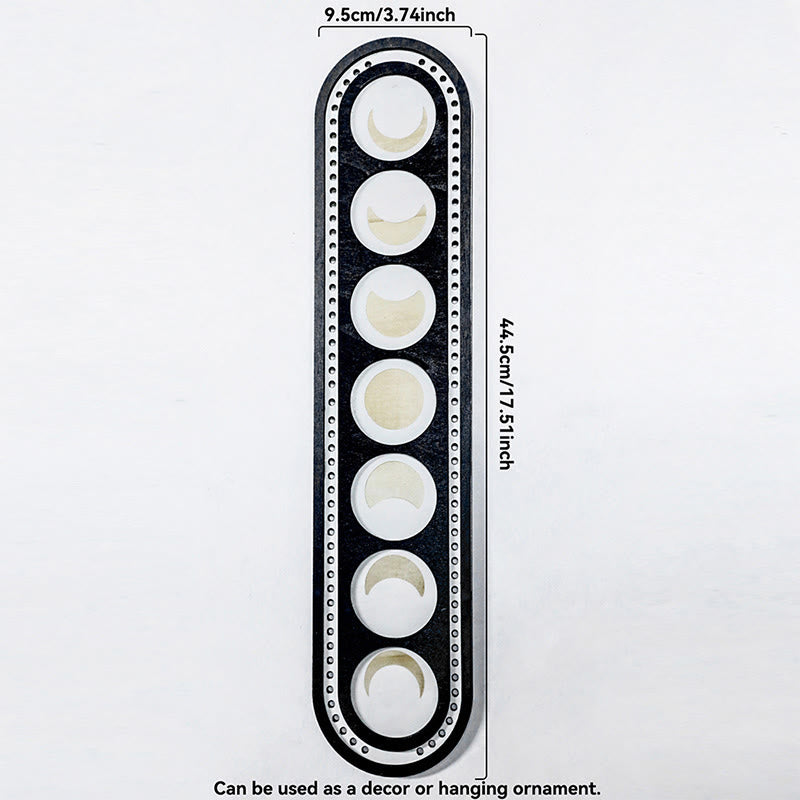 Mensola ovale in legno multistrato con cristalli Olivenorma Boho - B - image 3