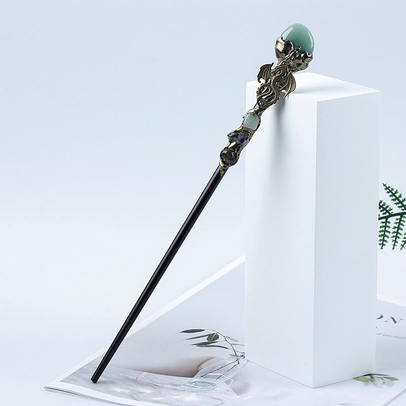 Bacchette magiche di cristallo con pietre preziose naturali Olivenorma - Avventurina verde - image 9