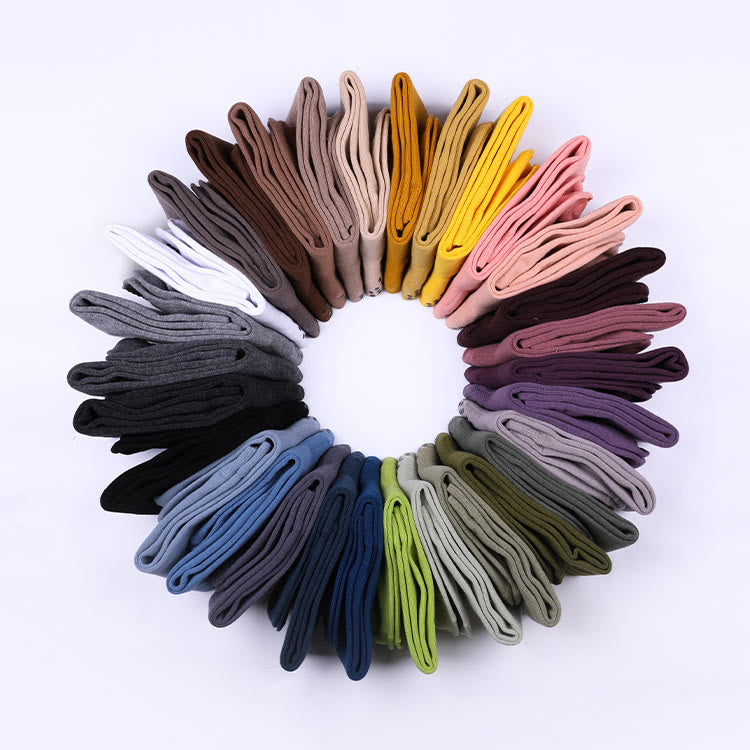 Calzini sportivi antiscivolo Olivenorma in tinta unita per yoga e polpaccio - Ogni colore - 39 paia (un paio di ogni colore) - image 45