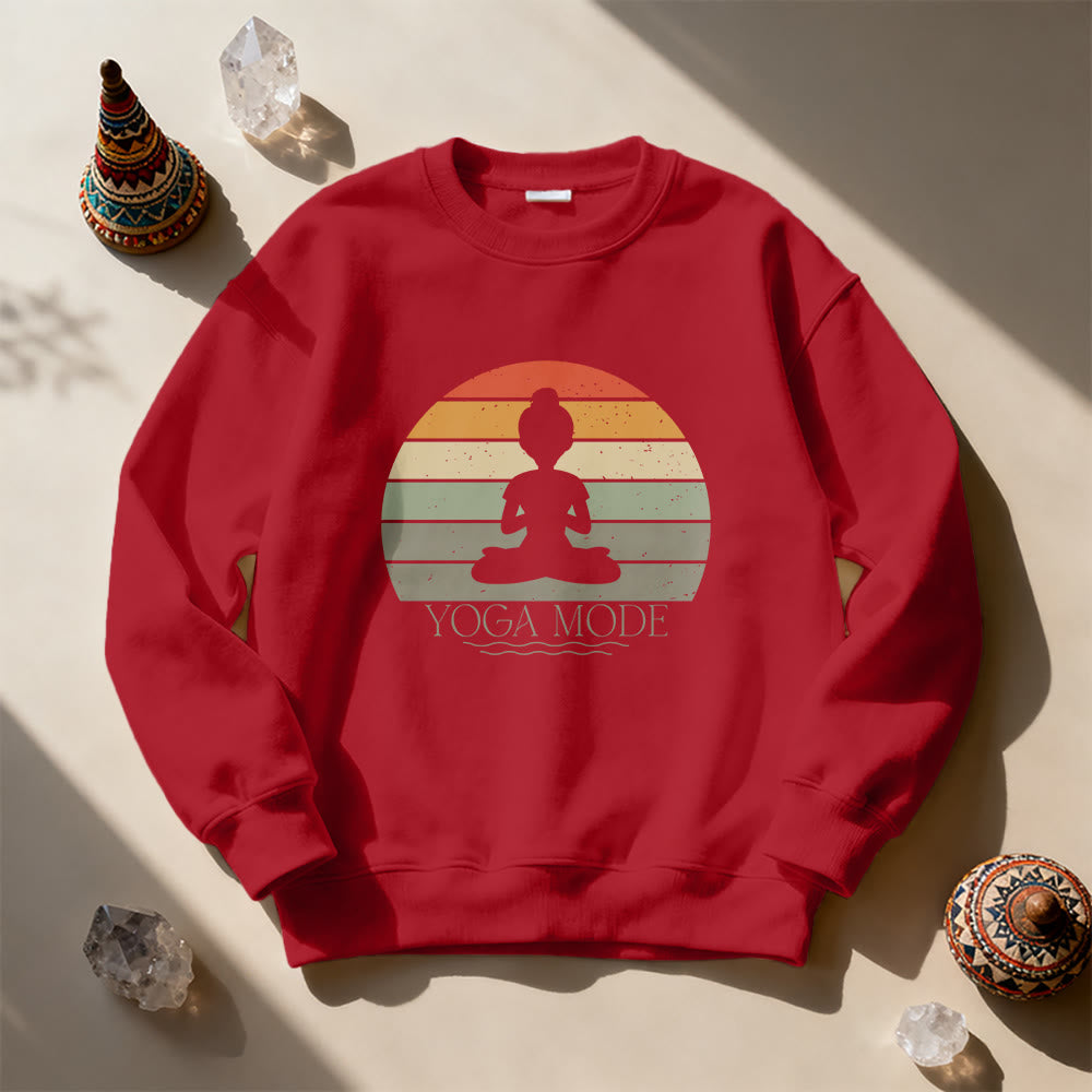 Felpa divertente per amanti dello yoga Olivenorma - image 10
