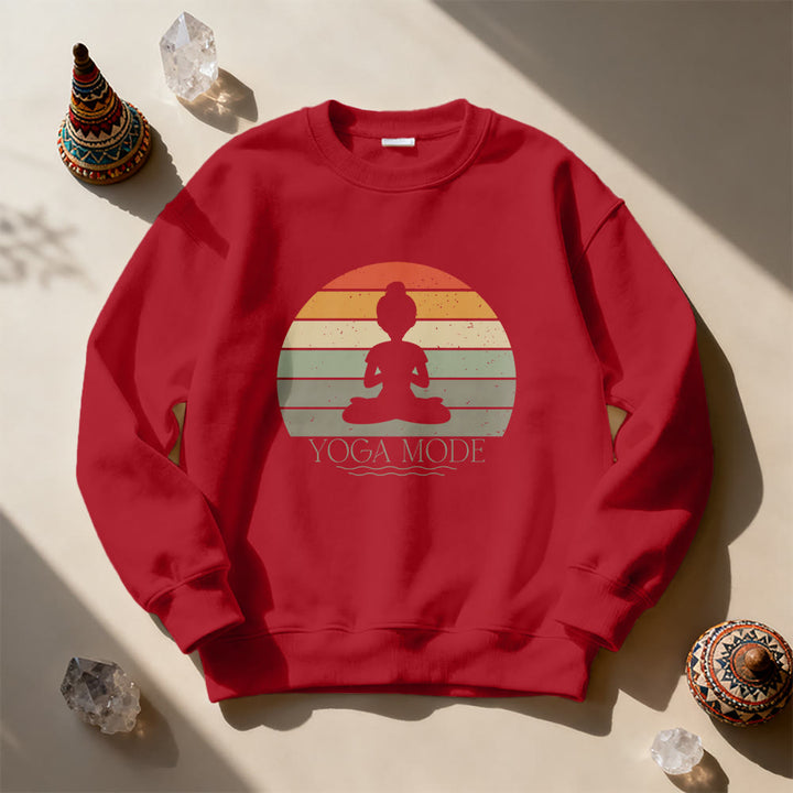 Felpa divertente per amanti dello yoga Olivenorma - image 10