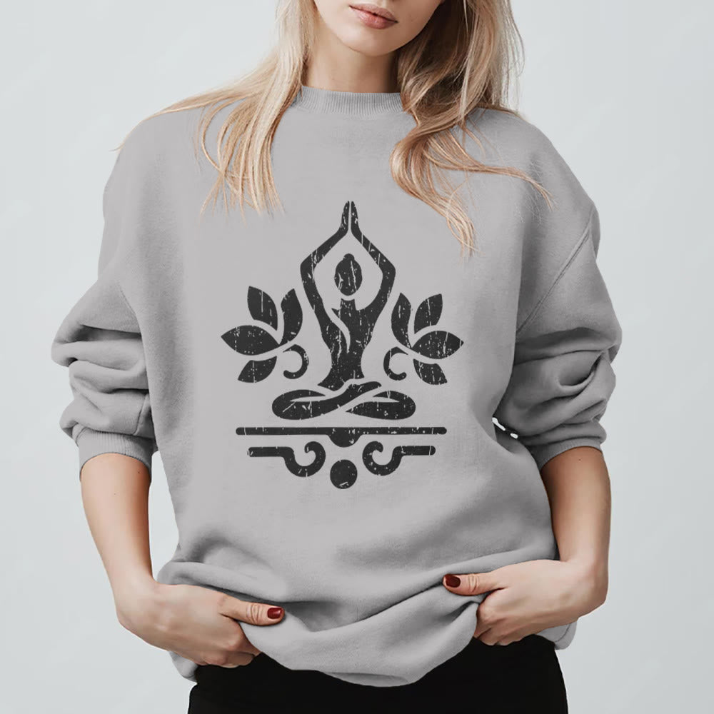 Olivenorma Namaste Yoga Lover - Grigio - 2XL - image 3
