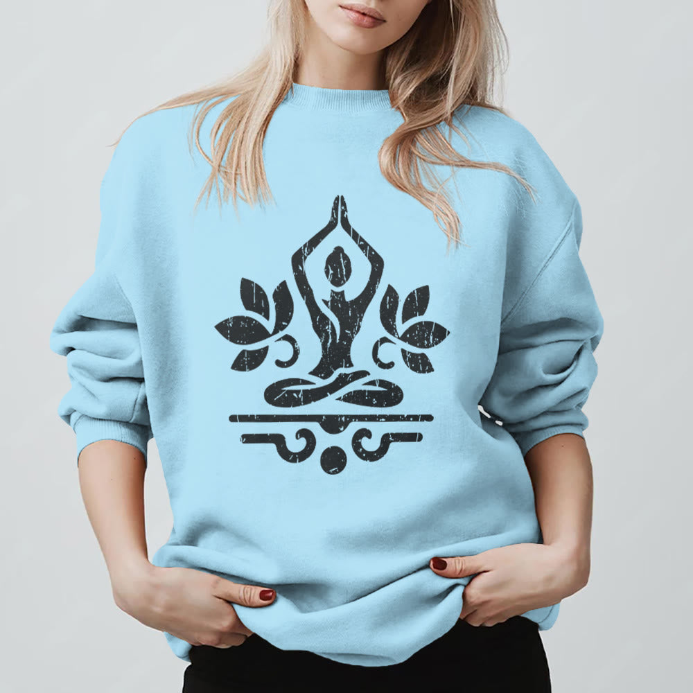 Olivenorma Namaste Yoga Lover - Blu - 2XL - image 15