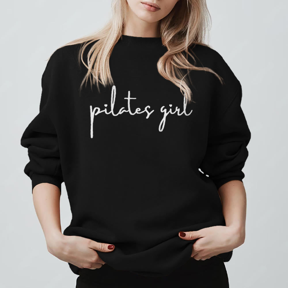 Felpa fitness Olivenorma Pilates Girl - Nero - 2XL - image 11