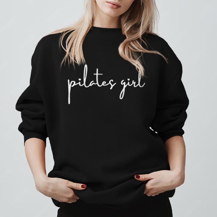 Felpa fitness Olivenorma Pilates Girl - Nero - 2XL - image 11