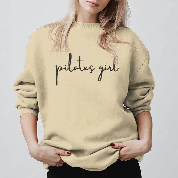 Felpa fitness Olivenorma Pilates Girl - Giallo chiaro - 2XL - image 3