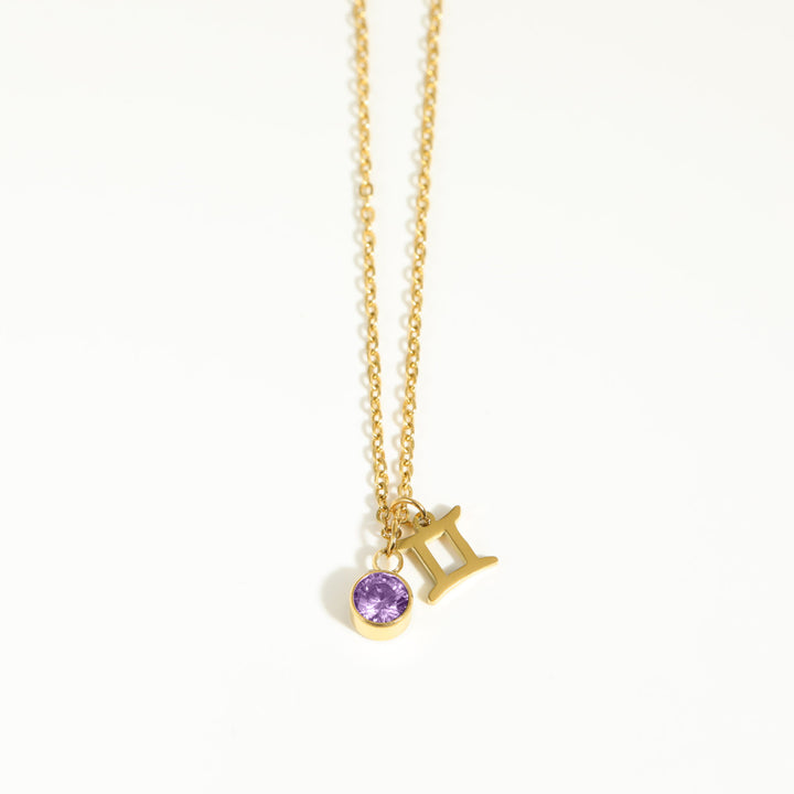 Collana in acciaio inossidabile con rune zodiacali Olivenorma - image 23