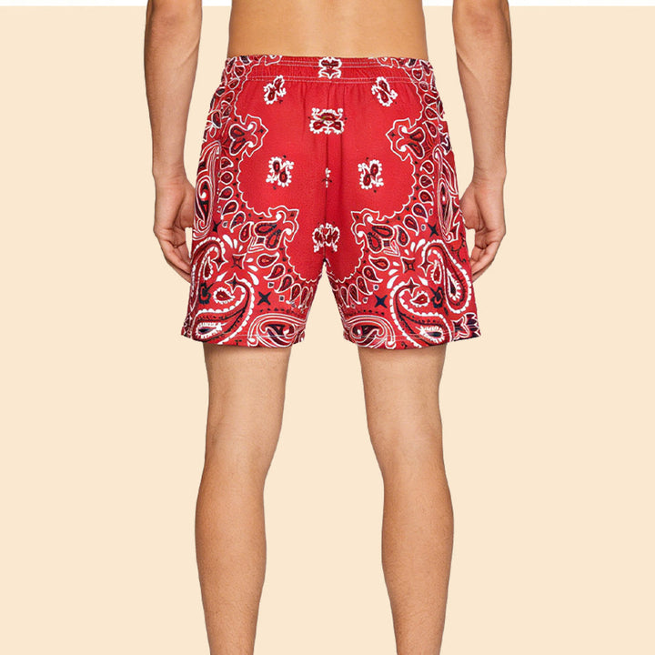 Olivenorma - Pantaloncini sportivi da basket e corsa, stampati, estivi, alla moda, da uomo - image 2