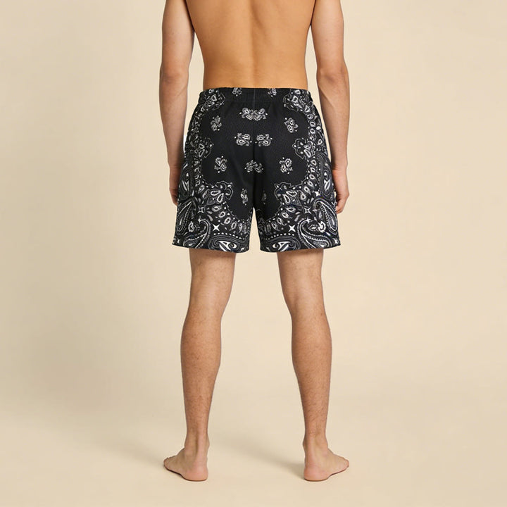 Olivenorma - Pantaloncini sportivi da basket e corsa, stampati, estivi, alla moda, da uomo - image 24